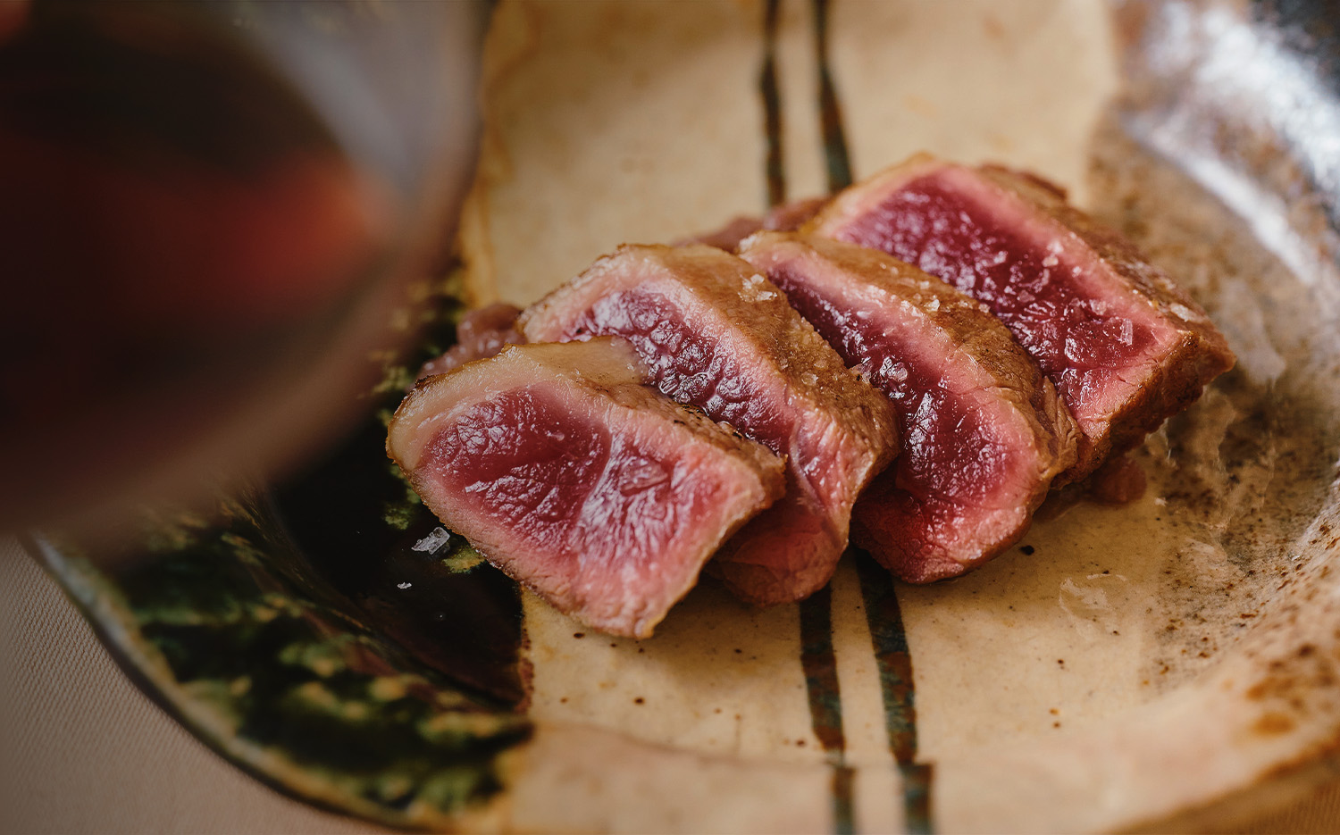 イノシシの炭火焼き